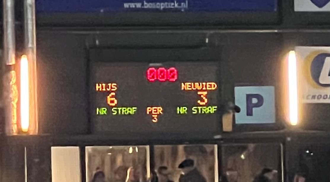 Terugblik: IJshockey wedstrijd