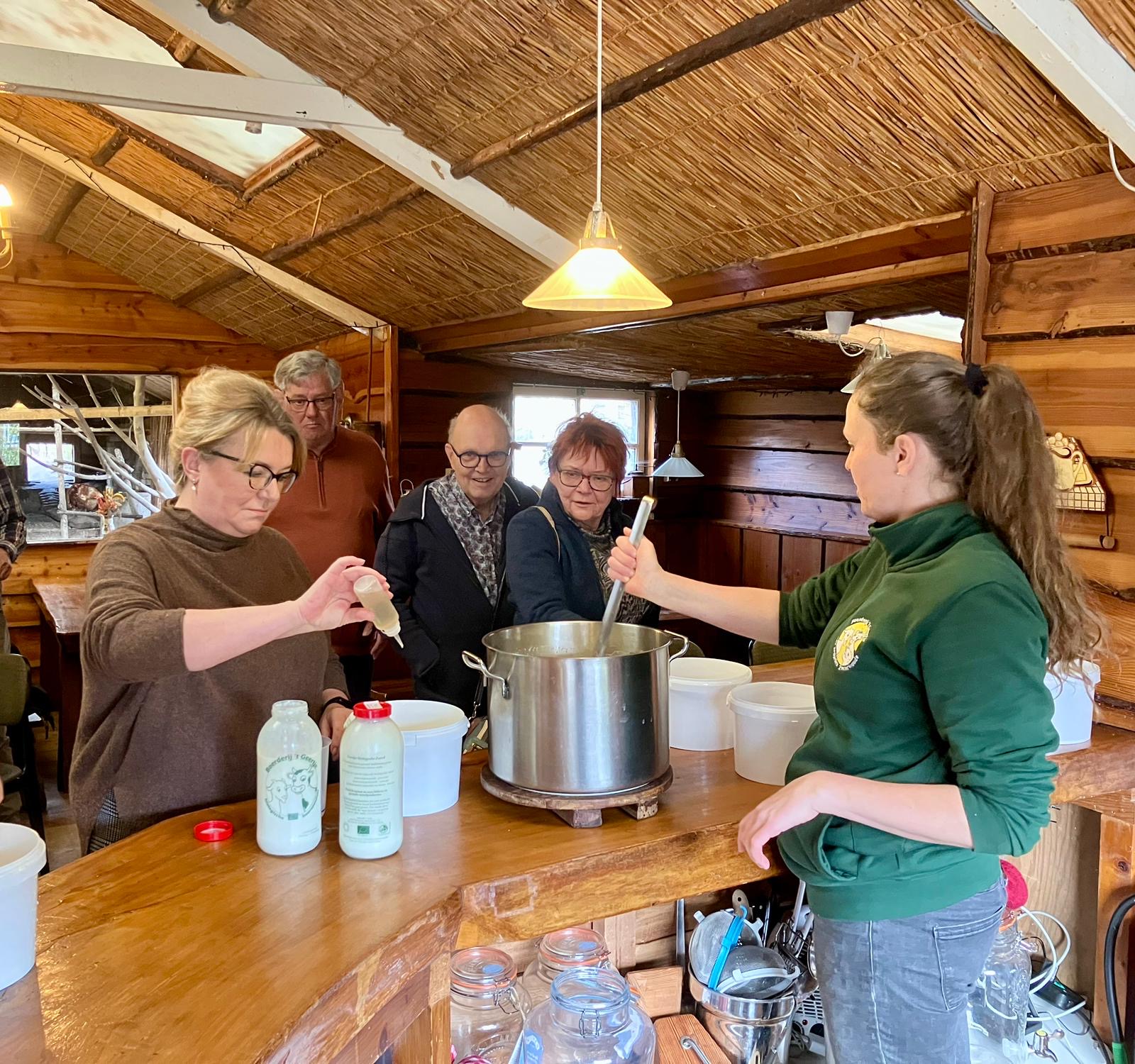 Terugblik: Kaasmaken bij 't Geertje