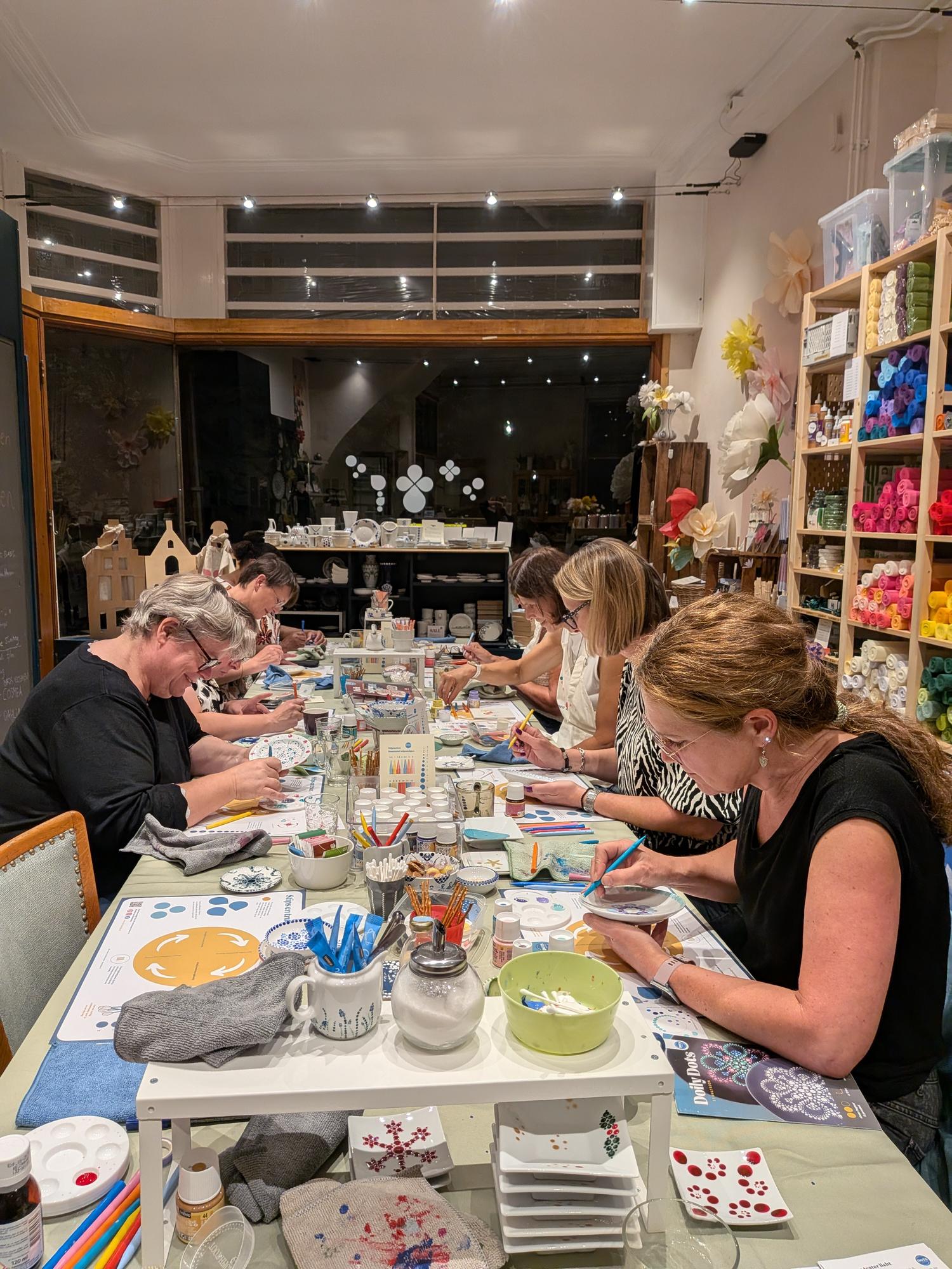 Terugblik: Workshop Keramiek dotten