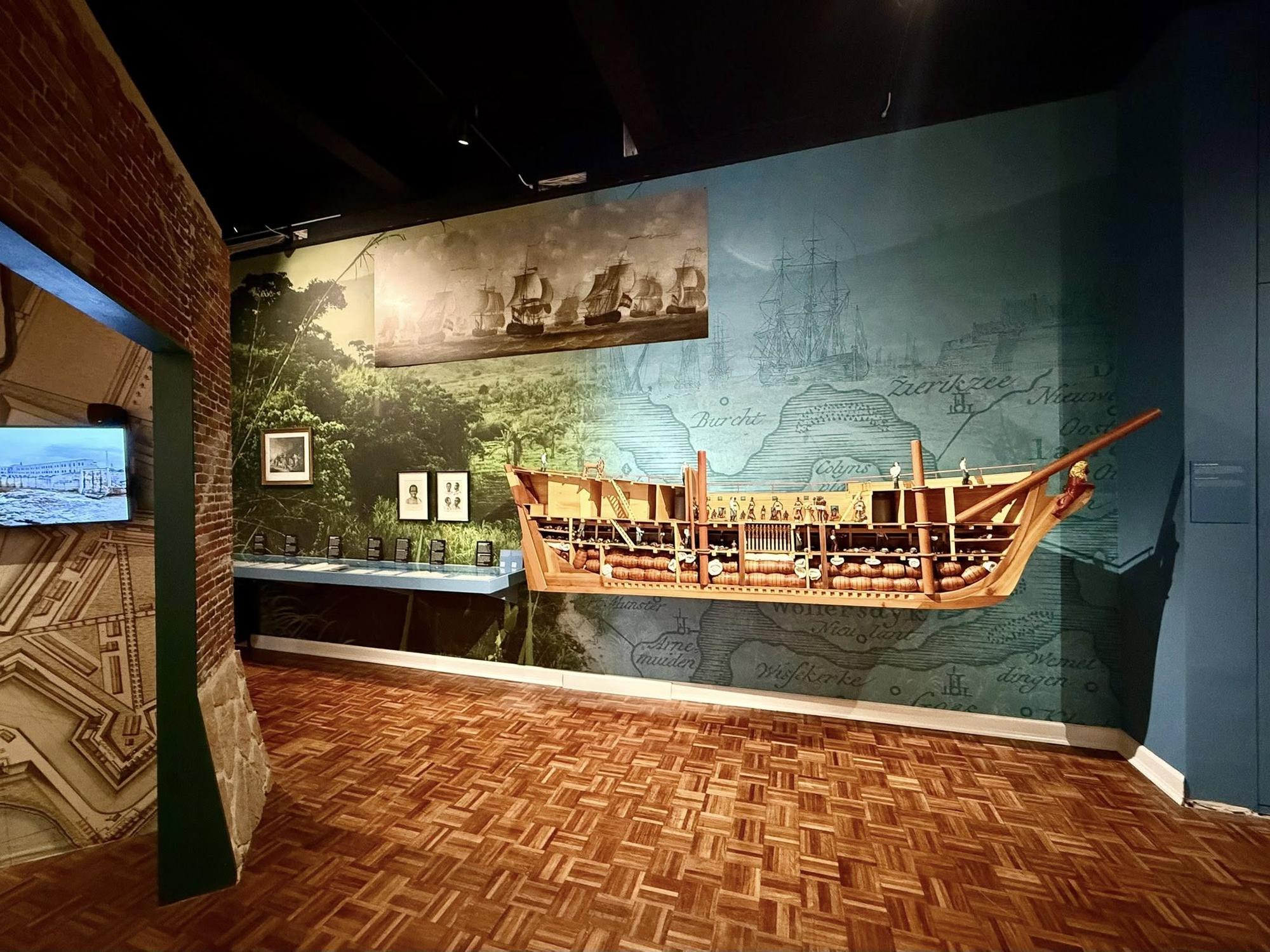 Bezoek aan het Suriname museum