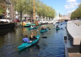 Kano varen Centrum Den Haag